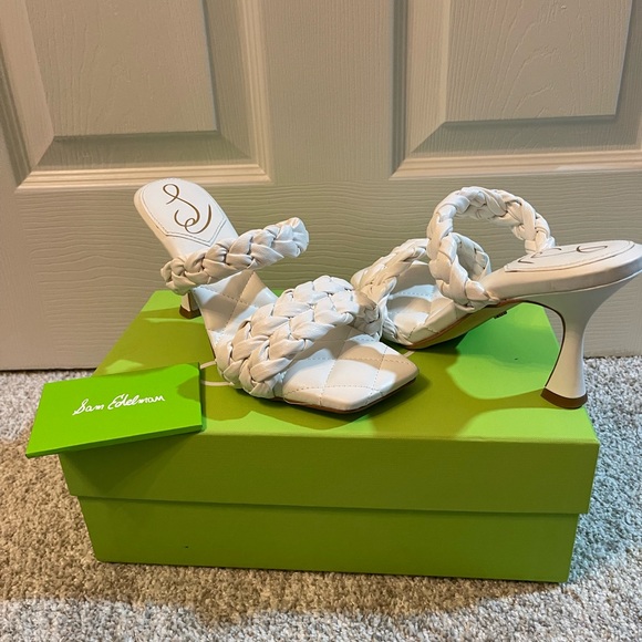 Sam Edelman White Sandals - Picture 2 of 6